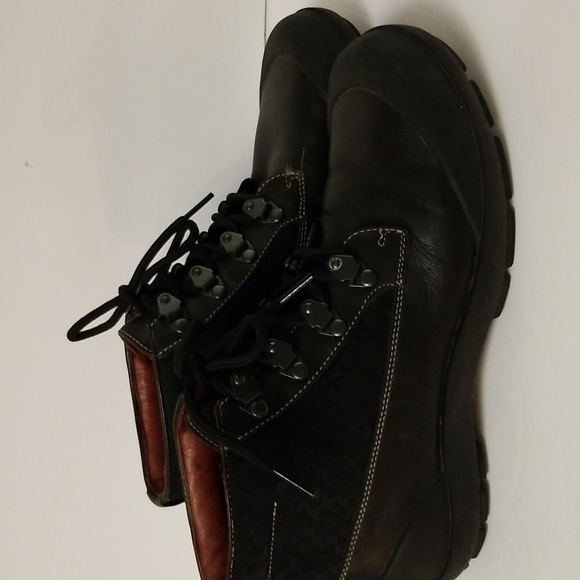 Coach Shoes - Coach (DYANNE) lace up ankle boots.  Size 8.5